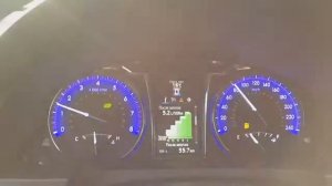 Расход топлива 5,0л/100 км на Toyota Camry V55 2,0л 2015 г.в.