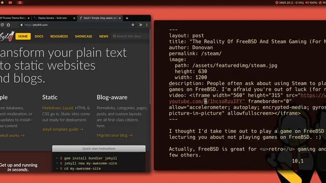OpenBSD on Vultr for a static blog site [Jekyll] смотреть онлайн