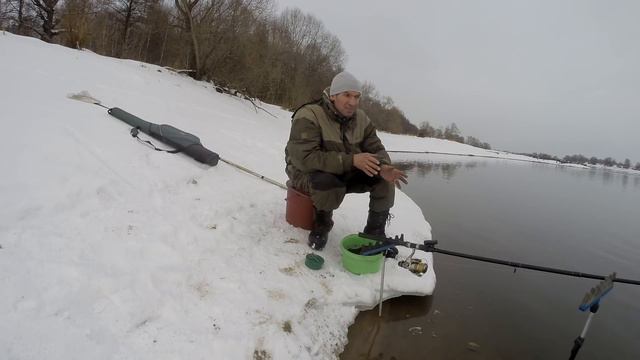 Рыбалка на Москве-реке. Фидер. 24 января 2017 г смотреть онлайн
