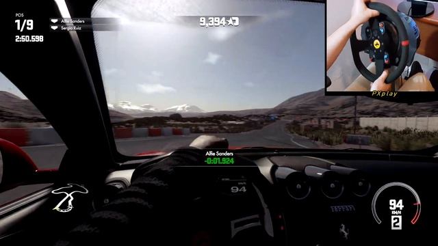 Ferrari FF - DriveClub at 2021 PS4 PRO (w/steering wheel) | Thrustmaster T300 смотреть онлайн
