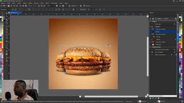 #CorelDraw | CRIANDO ARTES COM SOMBRAS E TEXTURAS DE PAPEL смотреть онлайн