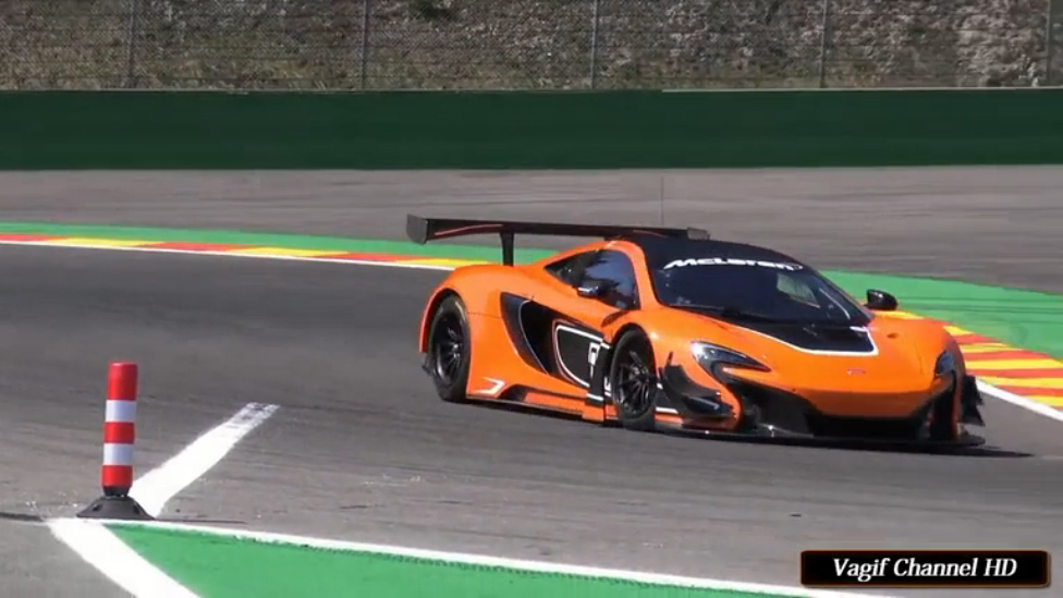 McLaren 650S GT3 Drive on Track Vagif Channel смотреть онлайн
