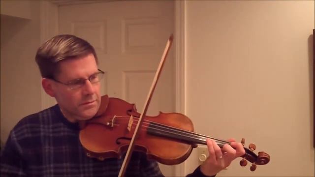 Bach Minuet - #2 from Suzuki Violin Book 3, a moderate tempo play through смотреть онлайн