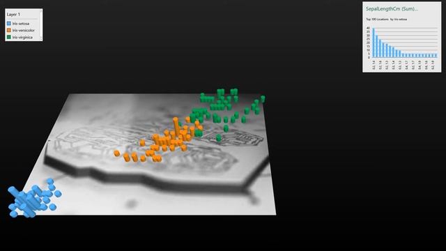 3D Scatter Plot On Custom Maps With Animation (Excel) смотреть онлайн