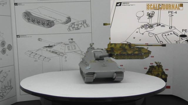Впечатления от сборки: E-75 SPG GUN with 128/L55 (ModelCollect 1/72) смотреть онлайн