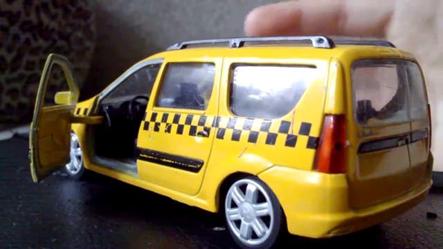 Обзор масштабной модели автомобиля LADA LARGUS от производителя Autotime смотреть онлайн