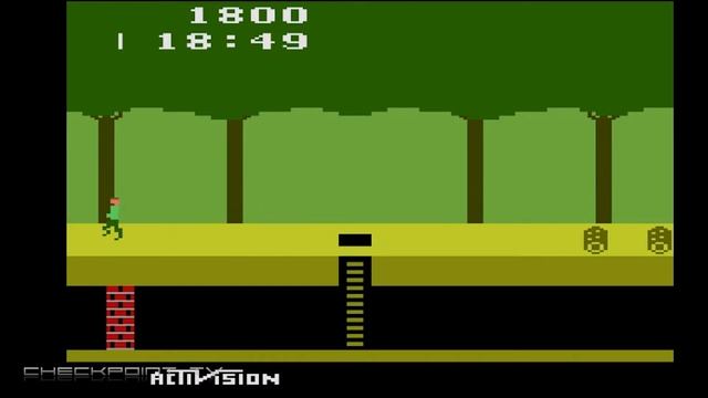 Atari 2600 Games - Pitfall смотреть онлайн