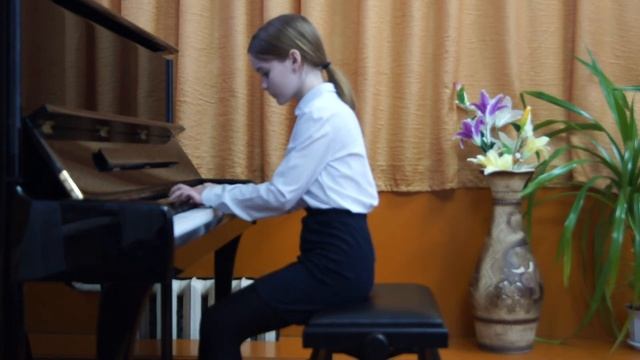 Логачева Дарья Ж. Меньюр "Испанский танец" смотреть онлайн