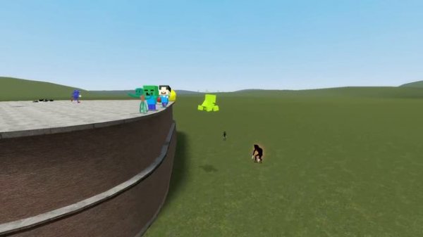 CARTOON CAT VS CARTOON DOG in Garry's Mod!