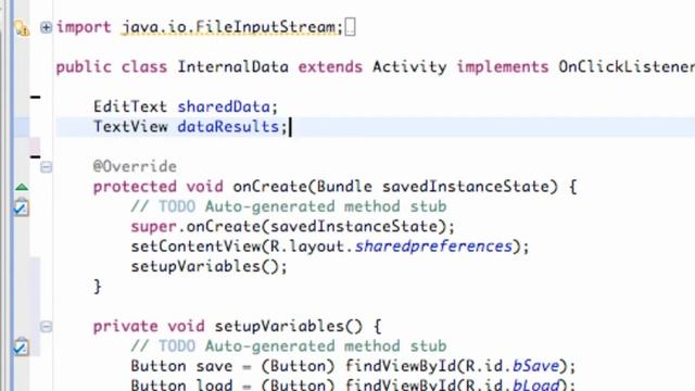 Android Application Development Tutorial 098 File Output Stream for Internal Storage смотреть онлайн