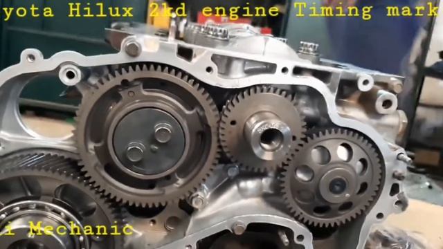 Toyota Hilux 1kd 2kd Engine Timing Mark