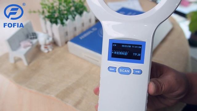 PT200 Animal ID Reader With Long Distance And USB Communication FDX-B Tag Reader смотреть онлайн