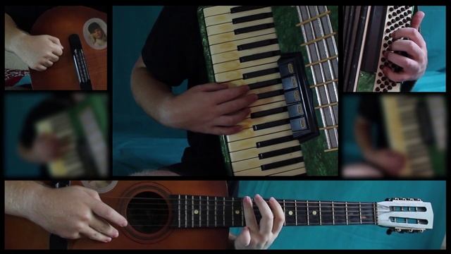 EZAC_03 – Clint Mansell – «Requiem For A Dream» accordion cover (+ guitar) | Аккордеон-кавер смотреть онлайн