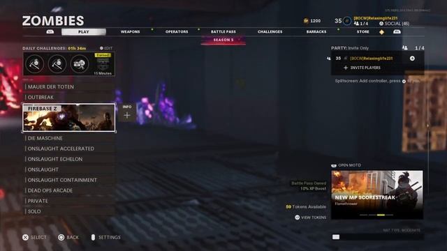 Cod bocw Firebase Z round 116 exfil first try. смотреть онлайн