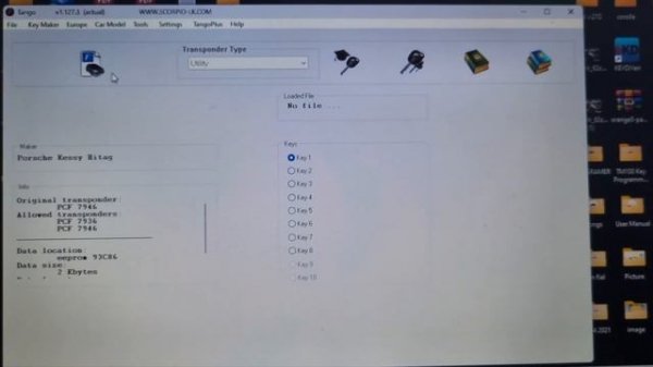 Porsche Cayenne 2006 Remote key and Remote programing .......