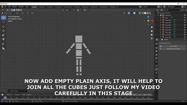 CREATE RAGDOLL IN UNDER 10 MINS TO MAKE A RAGDOLL ANIMATION FOR BEGINNERS IN BLENDER 2.9||MAK INDIA смотреть онлайн