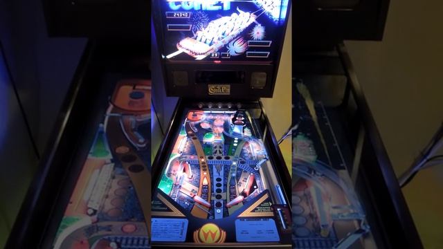 Comet on Visual Pinball 10 on a cabinet with DOF force feedback смотреть онлайн