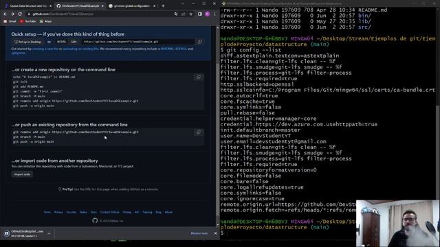 POO, Stack, Push y Clone en Git (Tutorial)(Stream #4) смотреть онлайн