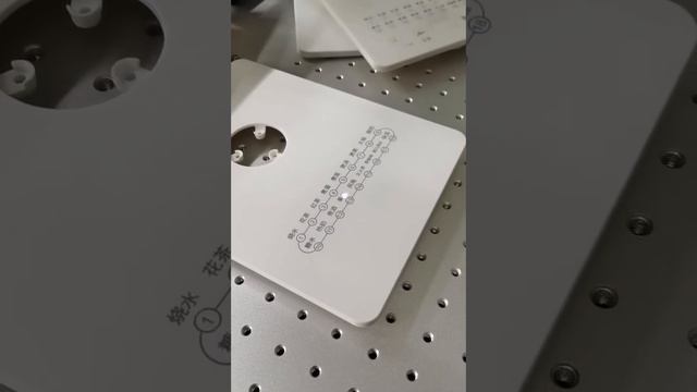Marcado de plástico ABS | marcaje de cajas electricas | marca de color negro en plástico blanco смотреть онлайн