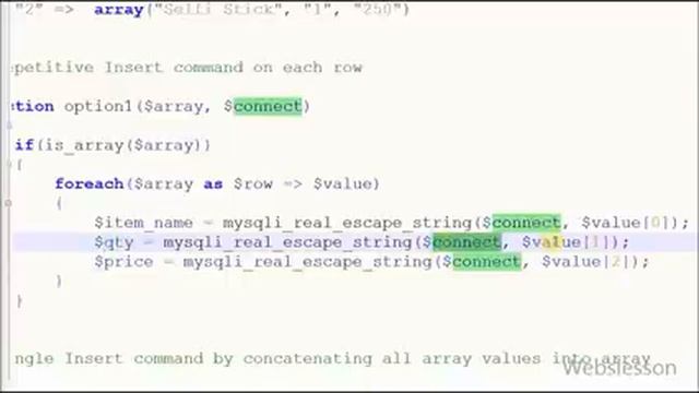How to Enter PHP Array within MySQL Database смотреть онлайн