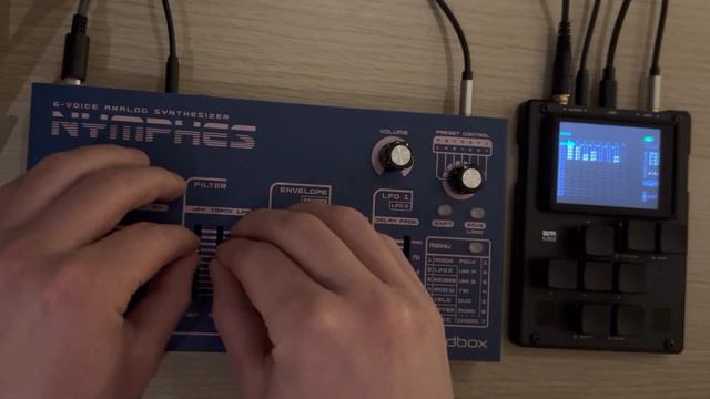 Dreadbox Nymphes with Dirtywave M8 #jamuary2023 смотреть онлайн