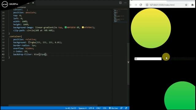 How to make Glassmorphism Calculator | Using HTML CSS And JavaScript | Glassmorphism Effect @uiuxpr смотреть онлайн