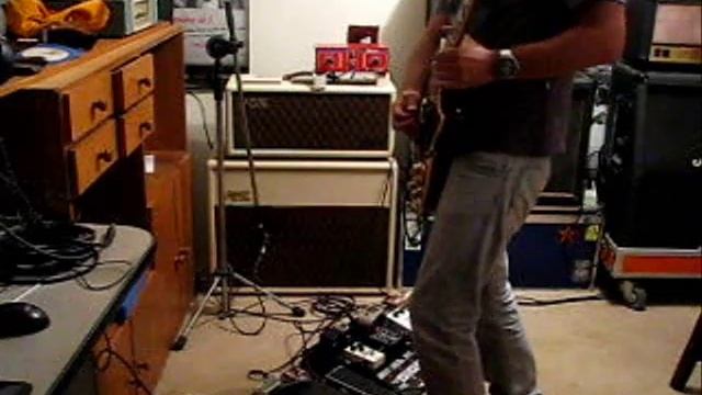 Vox AC-30 HH, Les Paul, Strato and Weber attenuator смотреть онлайн
