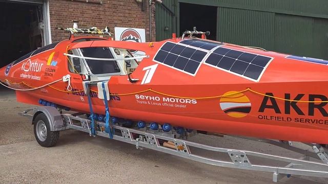 Rowing boat AKROS. Delivery to the shipping deport in UK. Ready for shipment to New Zealand. смотреть онлайн