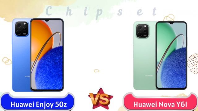Huawei Enjoy 50z (VS) Huawei Nova Y61 - (2022), battery, camera, price, specifications. смотреть онлайн
