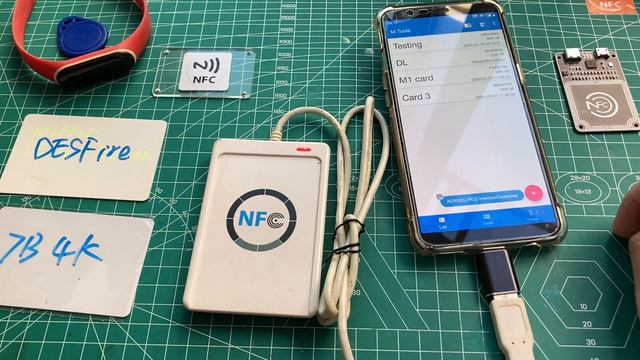 How To Identify Card Type by ACR122U on Android Phone - MTools смотреть онлайн