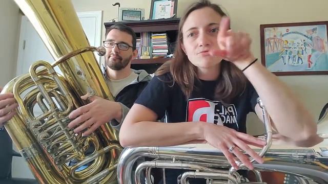 4th Band- Baritone/Tuba Lesson #3 смотреть онлайн