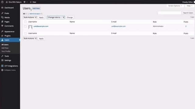 Creating new users in WordPress смотреть онлайн
