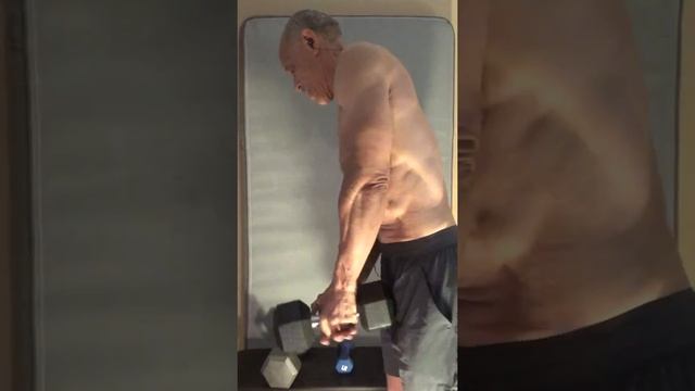 Alternating Weight Biceps 25 & 45 lb Dumbbells