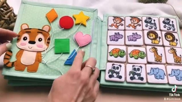 Развивающая книга, дорожная игрушка смотреть онлайн