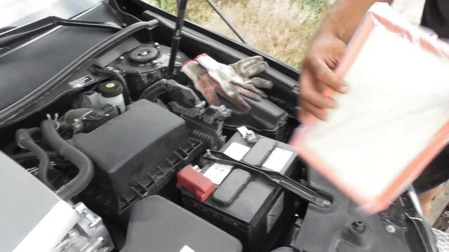 Замена воздушного фильтра камри 55