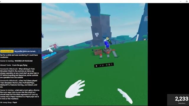 ROBLOX LIVE WITH VIEWERS! (ROBLOX, STEAM, & VR?!?!?!?) смотреть онлайн