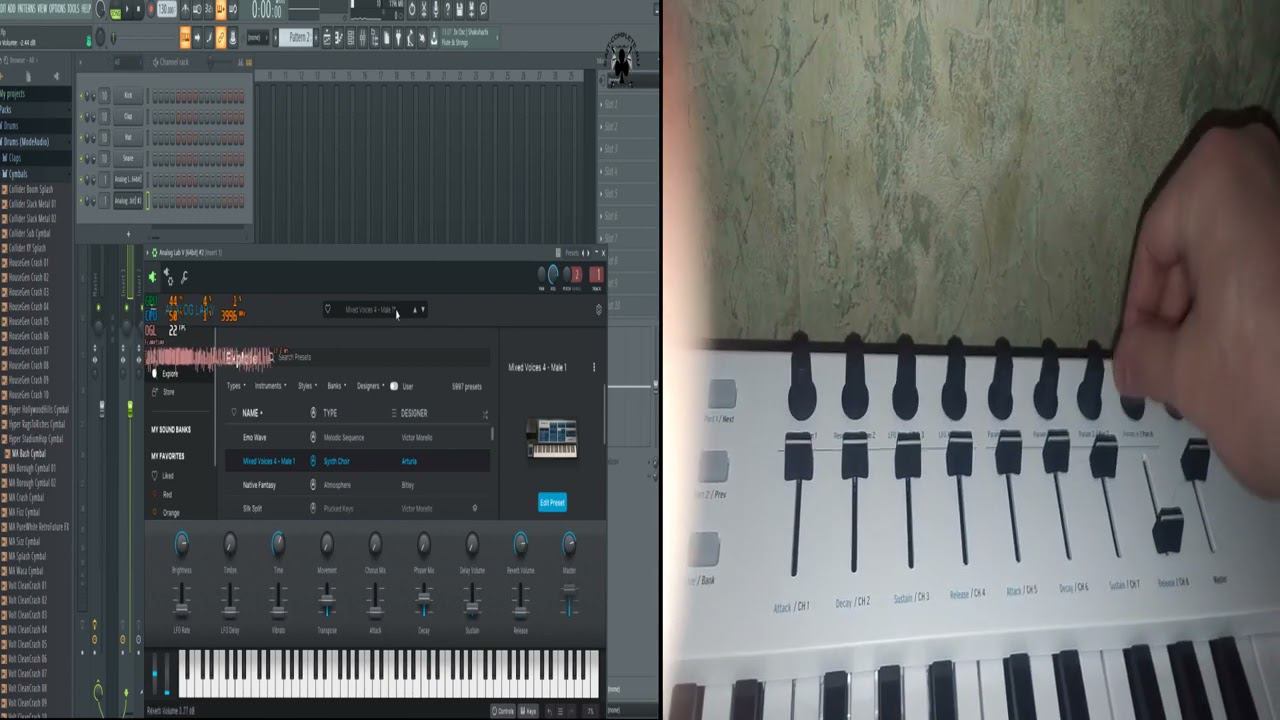 Arturia Keylab Essential 61 + Flstudio Presets