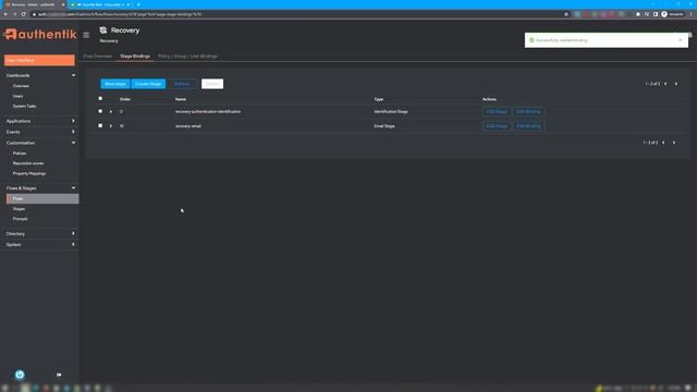 Authentik - Password Recovery Flow Setup смотреть онлайн