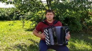 "К БАТЕ", очень душевная песня под баян. Поёт Николай Лудин.