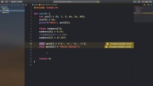 Язык Си для начинающих / #3 - Массивы данных