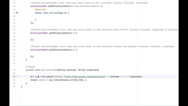 Google Map Intent | Android Studio | Java смотреть онлайн