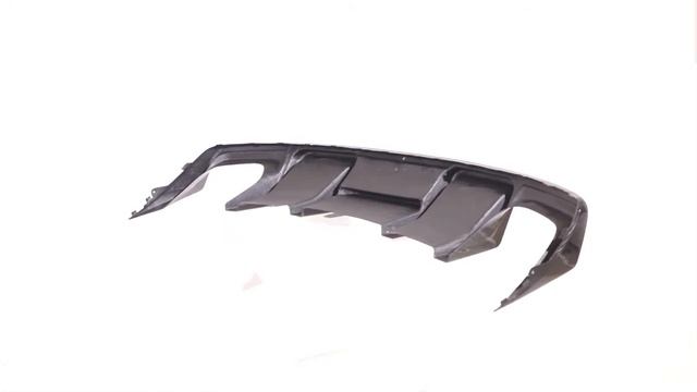 Audi S4 B8.5 Sedan Facelift Carbon Fiber Rear Bumper Diffuser Valance Lip ML-2207 смотреть онлайн