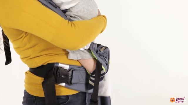 Эрго-рюкзак Love & Carry. Инструкция: позиция "на бедре" смотреть онлайн
