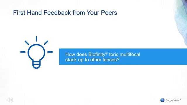 Biofinity® toric multifocal Deep Dive: Chapter 3 - Behind the Lens смотреть онлайн