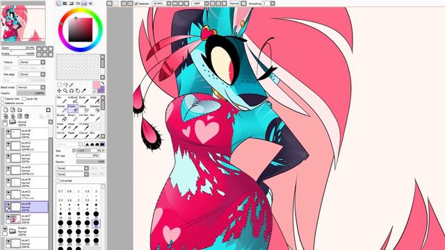 SPEED DRAW- V-day Jay- Vivziepop смотреть онлайн