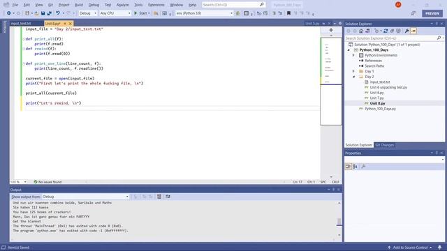 Surviving Python for 100 days, Day 2 смотреть онлайн