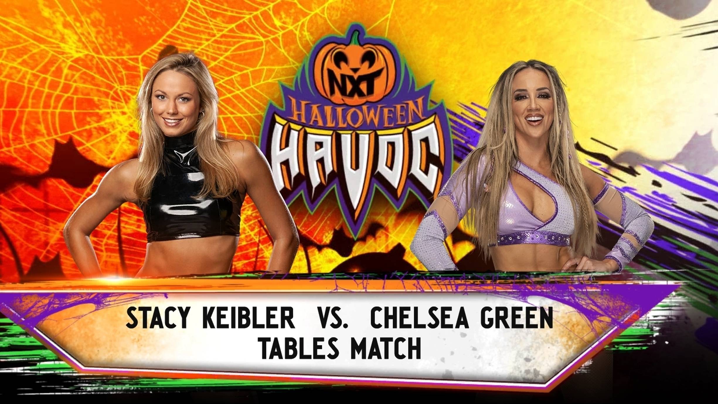 WWE 2K24 ONE ON ONE/TABLE - STACY KEIBLER VS CHELSEA GREEN