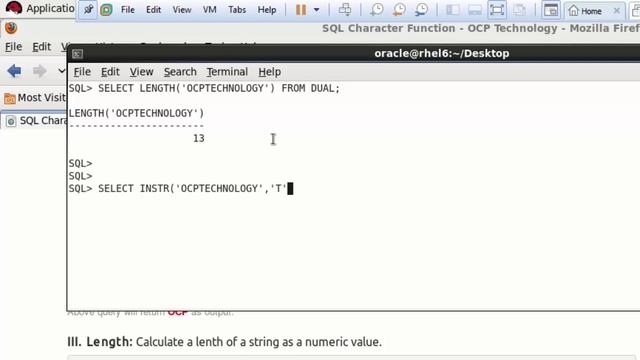 SQL TUTORIAL - CHARACTER FUNCTIONS || TRIM || REPLACE || CONCAT || SUBSTR || INSTR || REPLACE смотреть онлайн