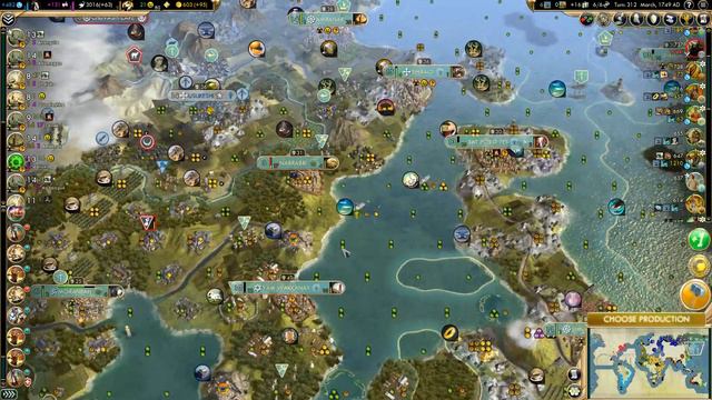 Civ 5 TSL - Agugux of the Aleut (Immortal) - Episode 30 "Divide and Sink" смотреть онлайн