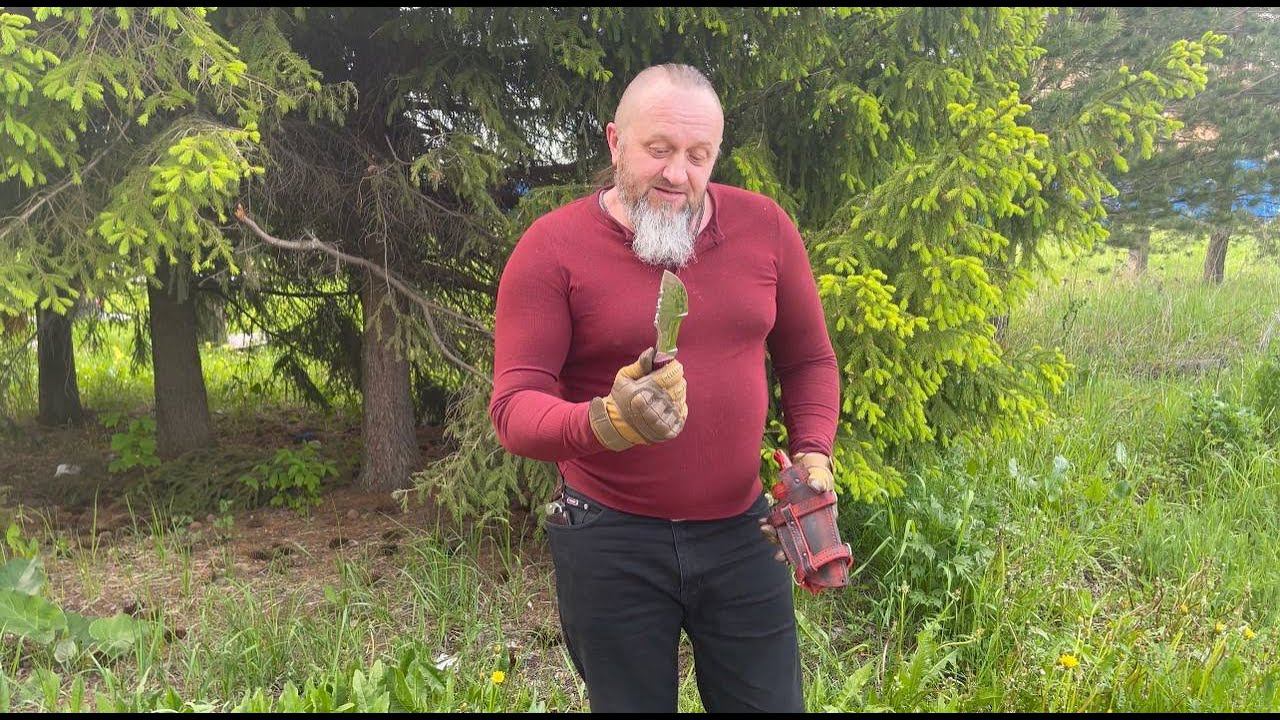 Спарка из двух ножей «Трекер» и «Барк Ривер» смотреть онлайн